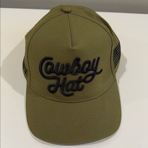 Olive Green Cowboy Hat Cap